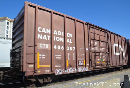 Car/wagon GTW406387 right side / coté droit